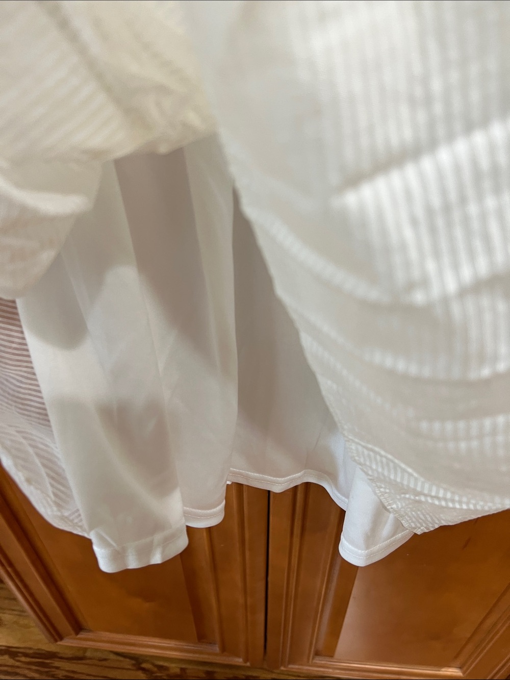 NEW with tags White Smocked Puff Sleeve Mini Dress - Picture 7 of 9